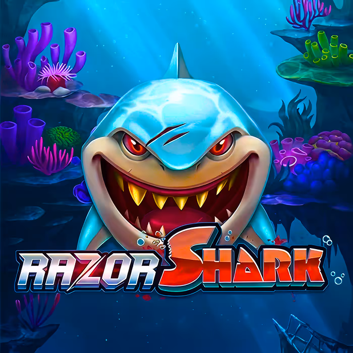 Razor Shark Slot - Unterwasser-Spiel mit Mystery-Stapeln und Bonusspiel